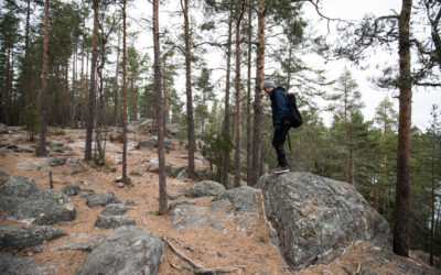 Nuuksion kansallispuisto – kalliota ja kelluvia turvelauttoja pääkaupungin kupeessa