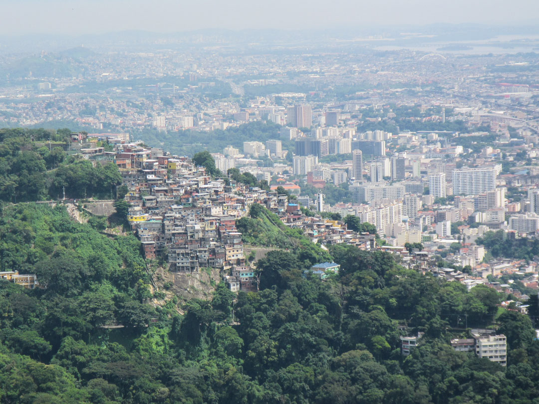 favela Santa Marta Rio de Janeirossa Brasiliassa