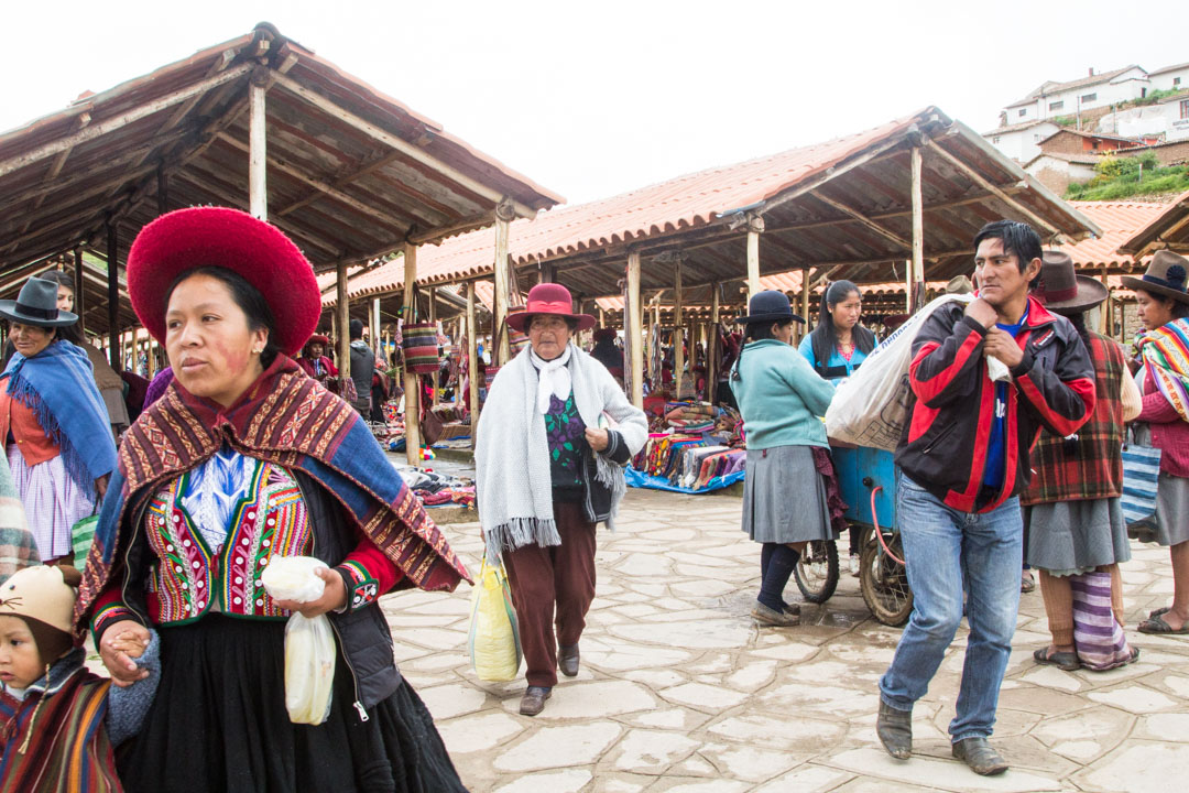 Chincheron markkinat Perussa