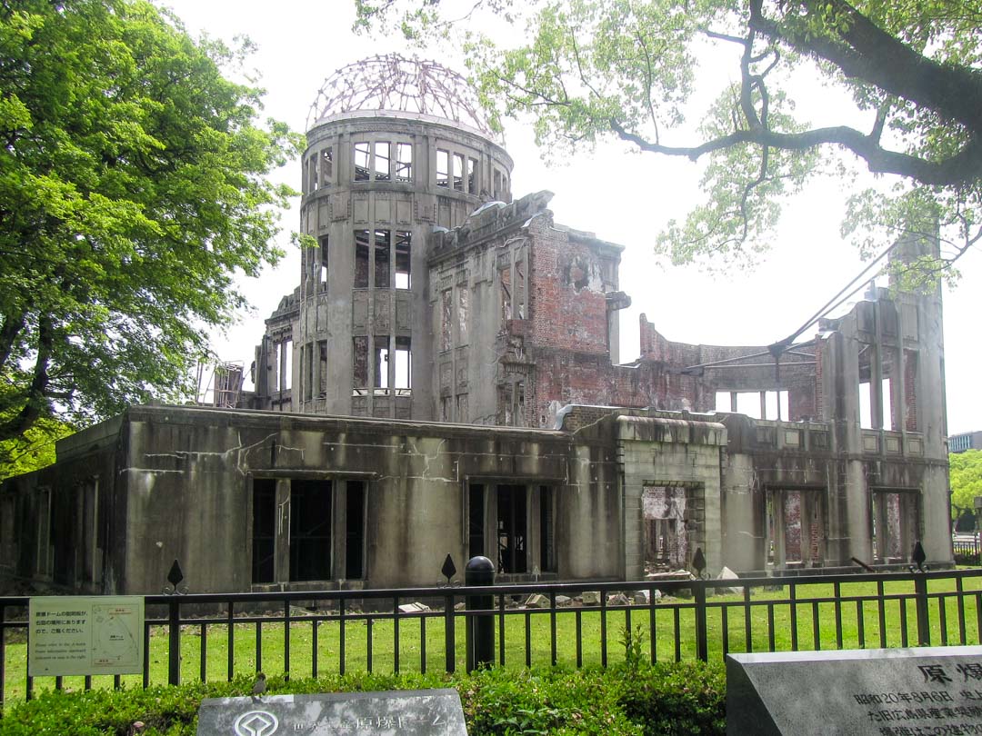 Hiroshima A-Bomb Dome Japanissa