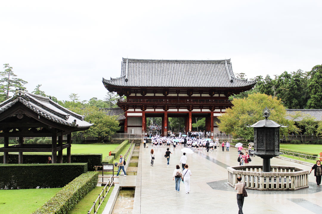 Todai-ji temppeli Narassa Japanissa