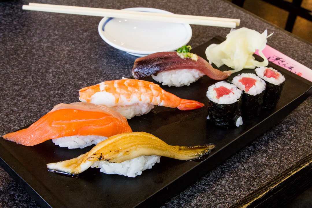 sushi Tokiossa Japanissa
