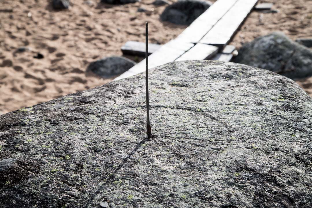 Perämeren kansallispuiston Selkä-Sarven aurinkokello