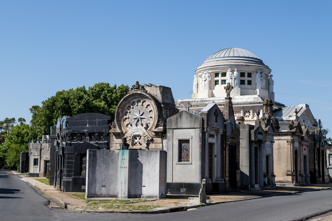 La Chacaritan hautausmaa Buenos Airesissa Argentiinassa