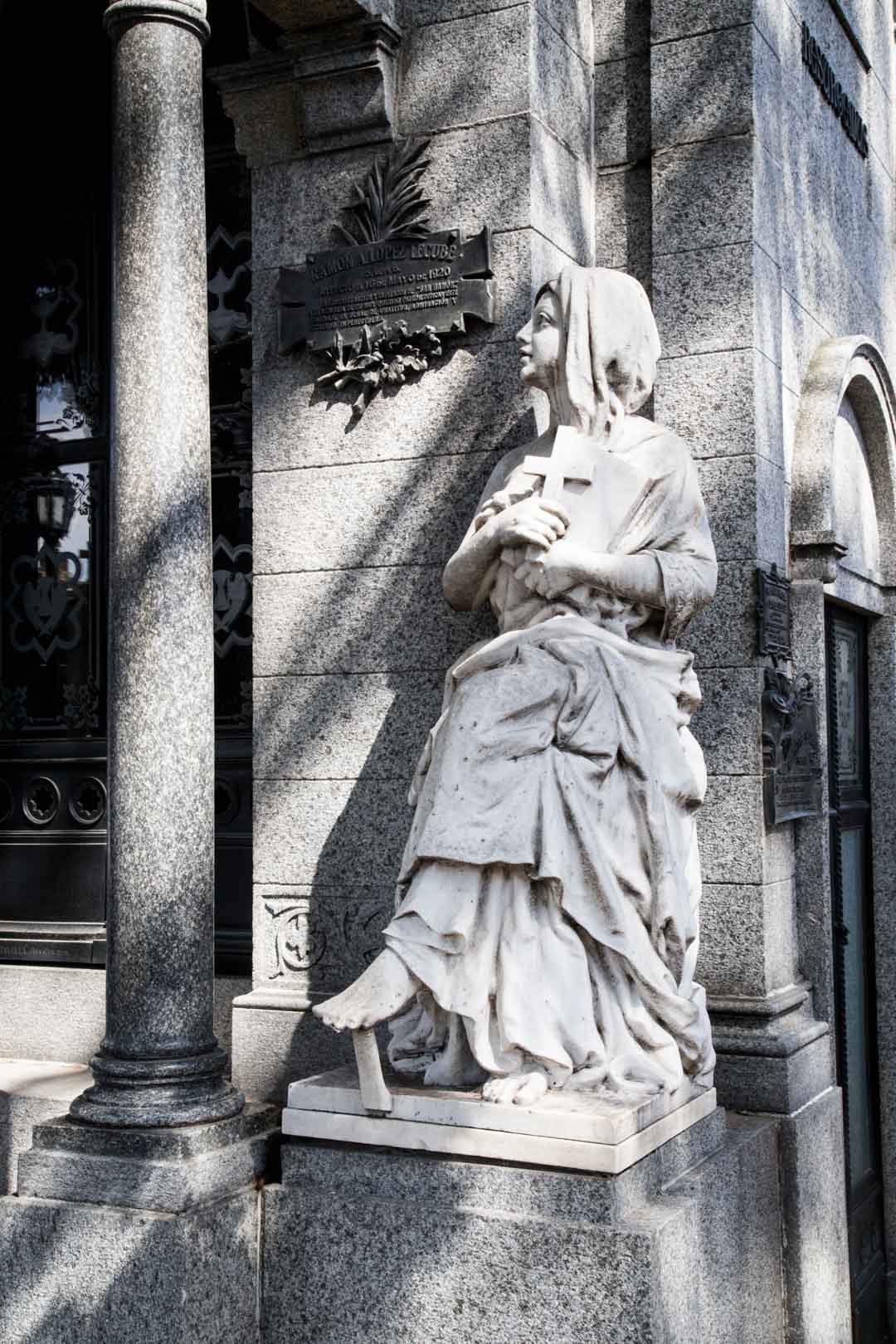 Recoletan hautausmaa Buenos Airesissa Argentiinassa