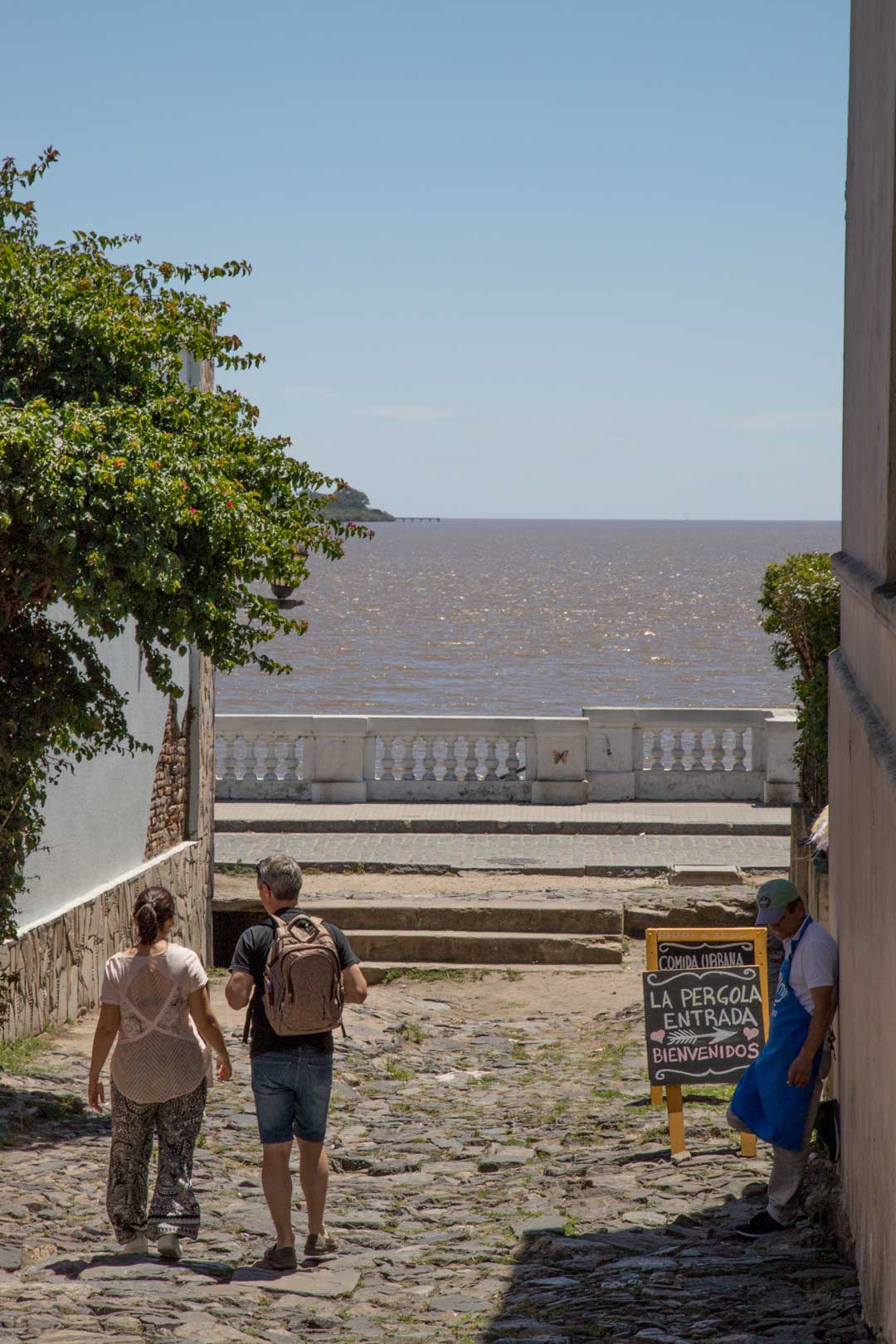 Uruguayn Colonia del Sacramenton vanhakaupunki