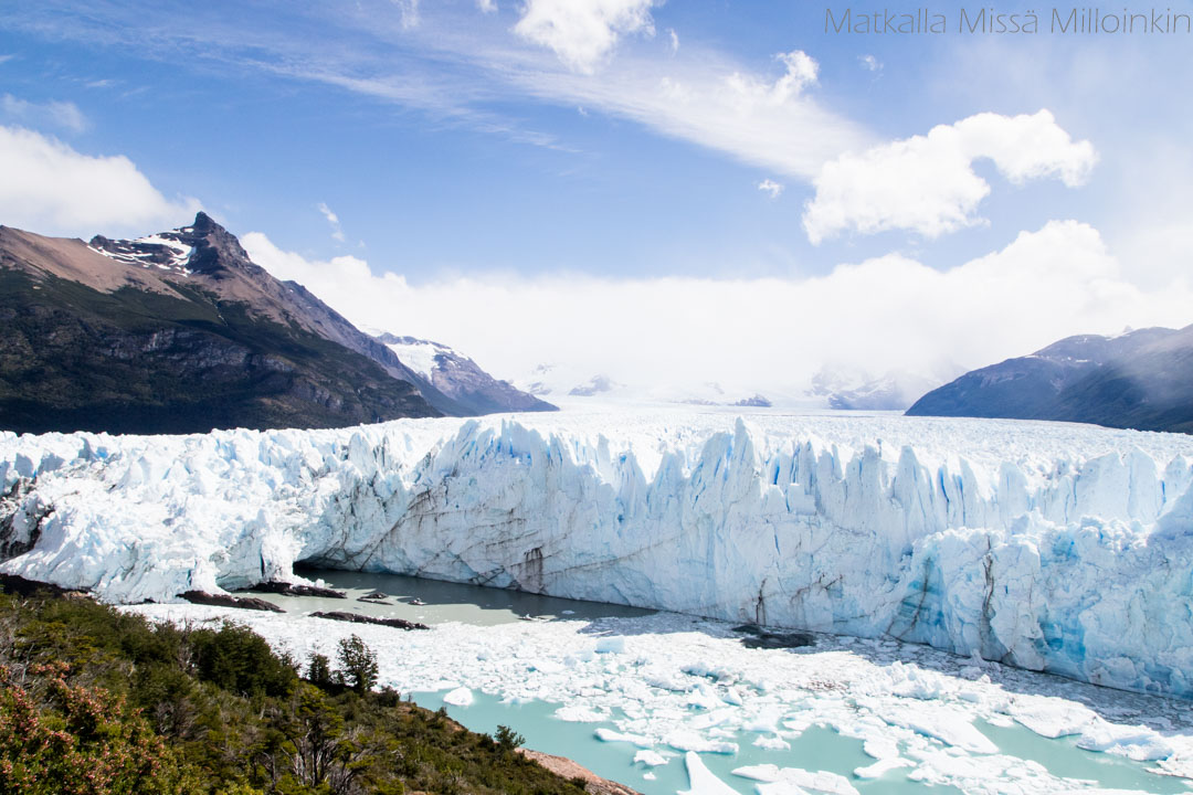 Perito Moreno -jäätikkö Argentiinassa