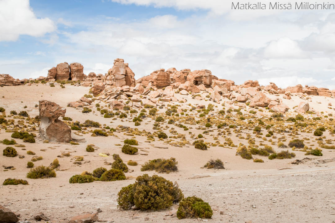 Valle de Rocas, Salar de Uyuni Bolivia