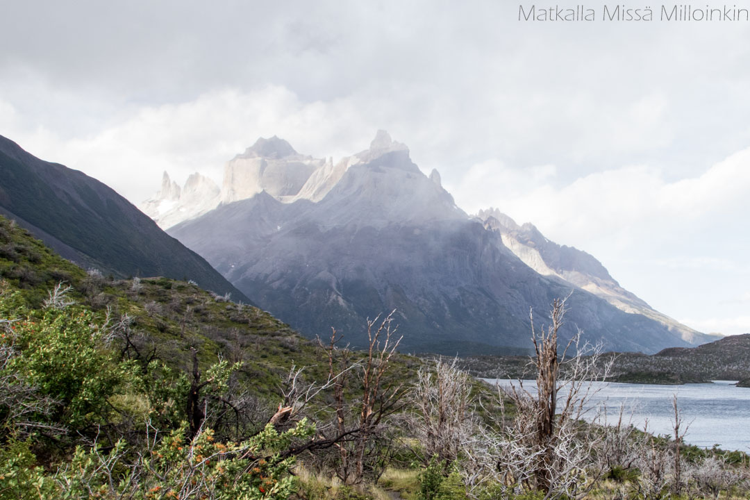 Torres del Paine W-reitti Chile