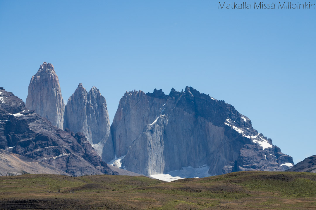 Torres del Paine, kansallispuisto Chile