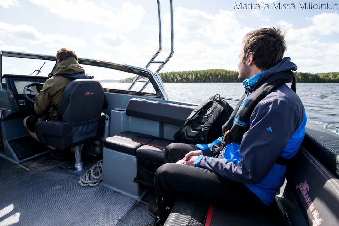 venetaksi Kelventeelle Päijänteen kansallispuistoon