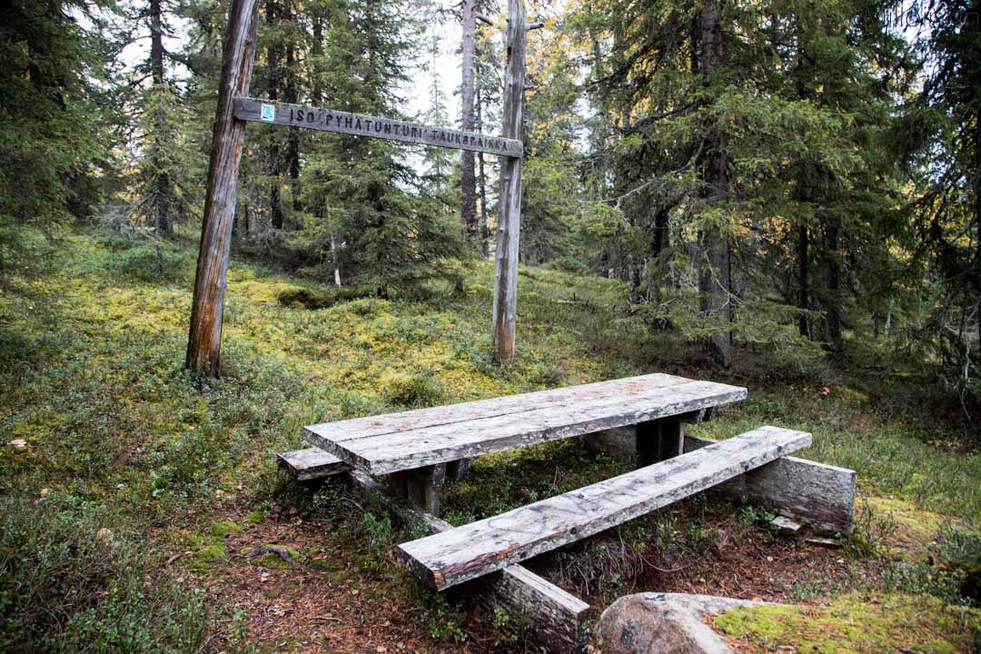 Iso-Pyhätunturin taukopaikka