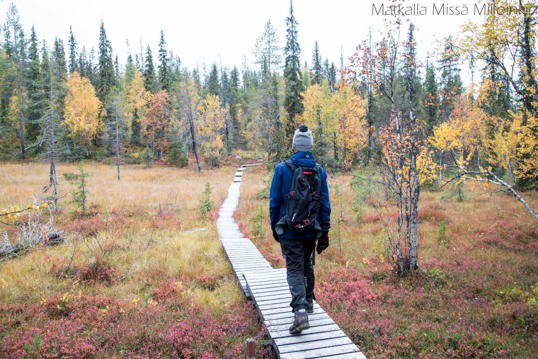 Pahakurun kierros, Sallan kansallispuisto