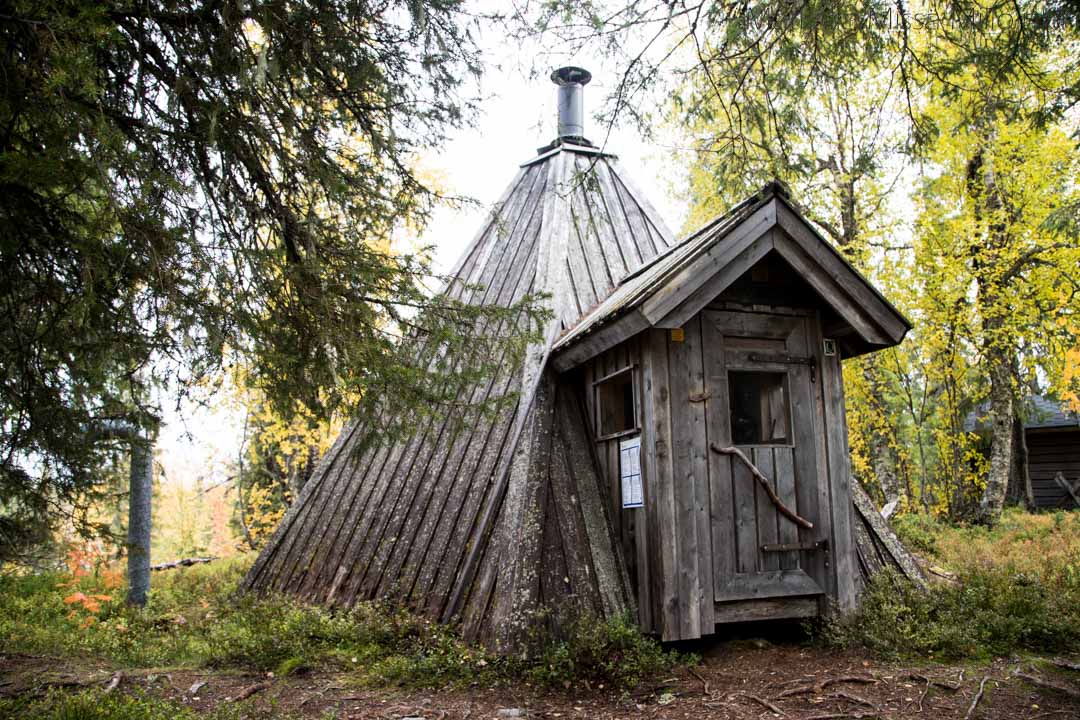 Kylmäheteen kota Sallan kansallispuisto