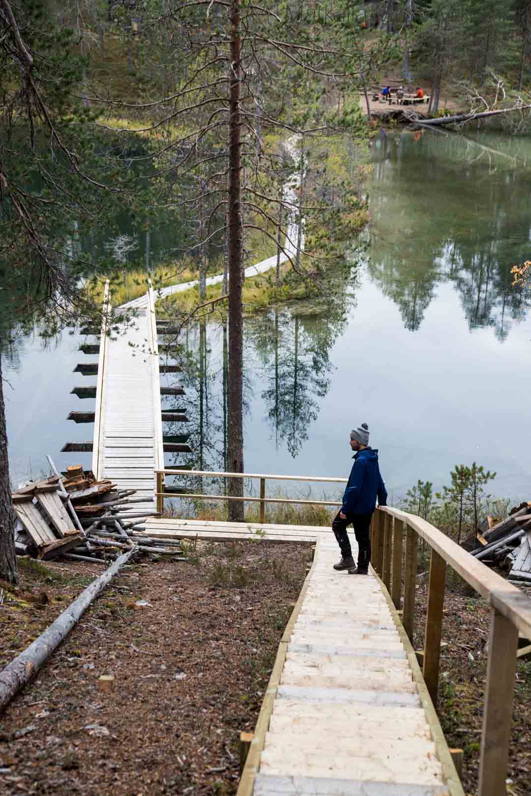 Soiperoisenpolku, Iso-Syötteen retkeilyalue
