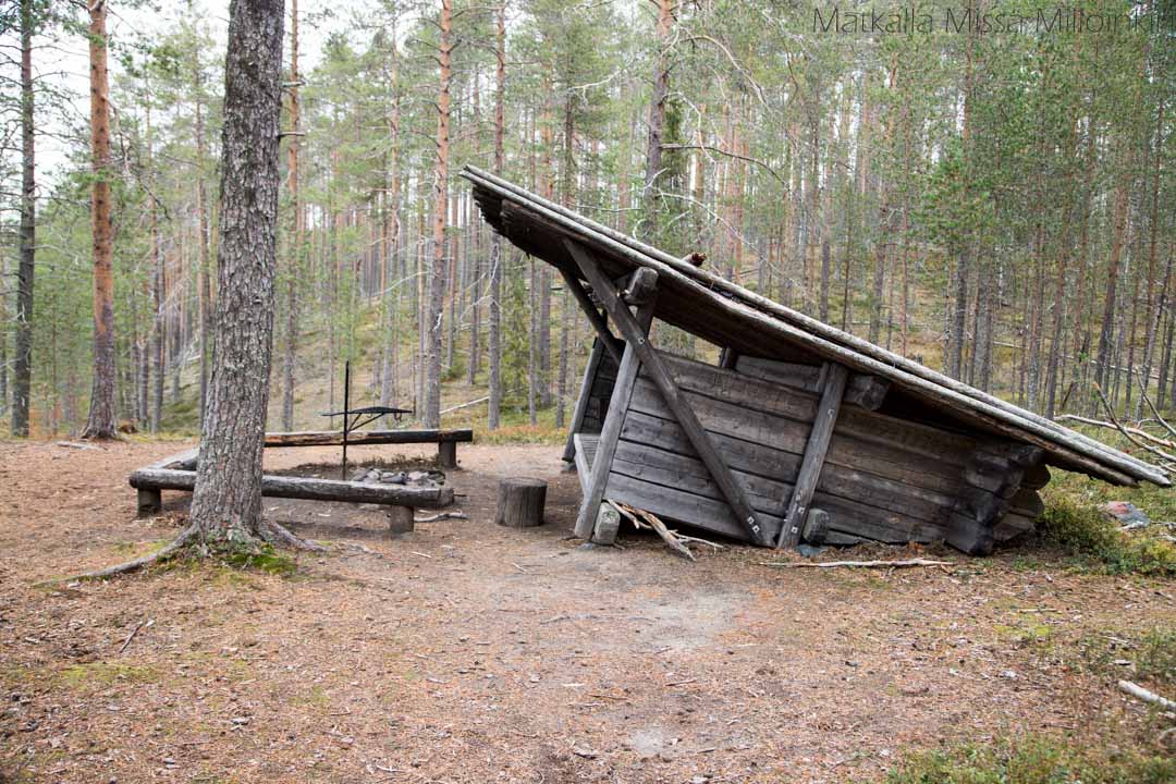Rääpysjärven laavu Soiperoisella