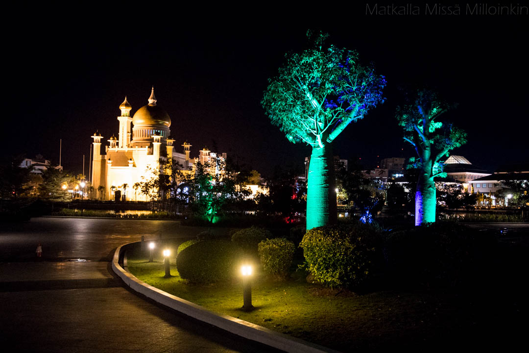 Brunei, Bandar Seri Begawan illalla