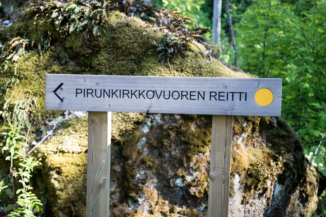 Pirunkirkkovuoren reitti, Järvisydän Rantasalmi
