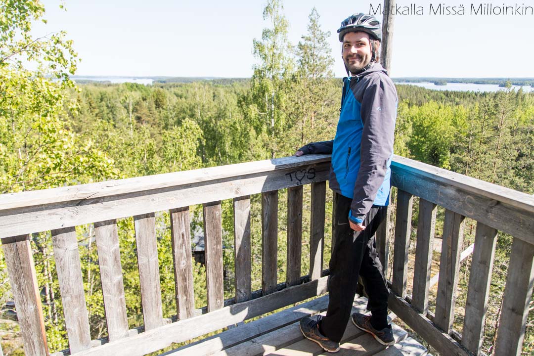 pyöräily Järvisydän, Mustinlammen reitti
