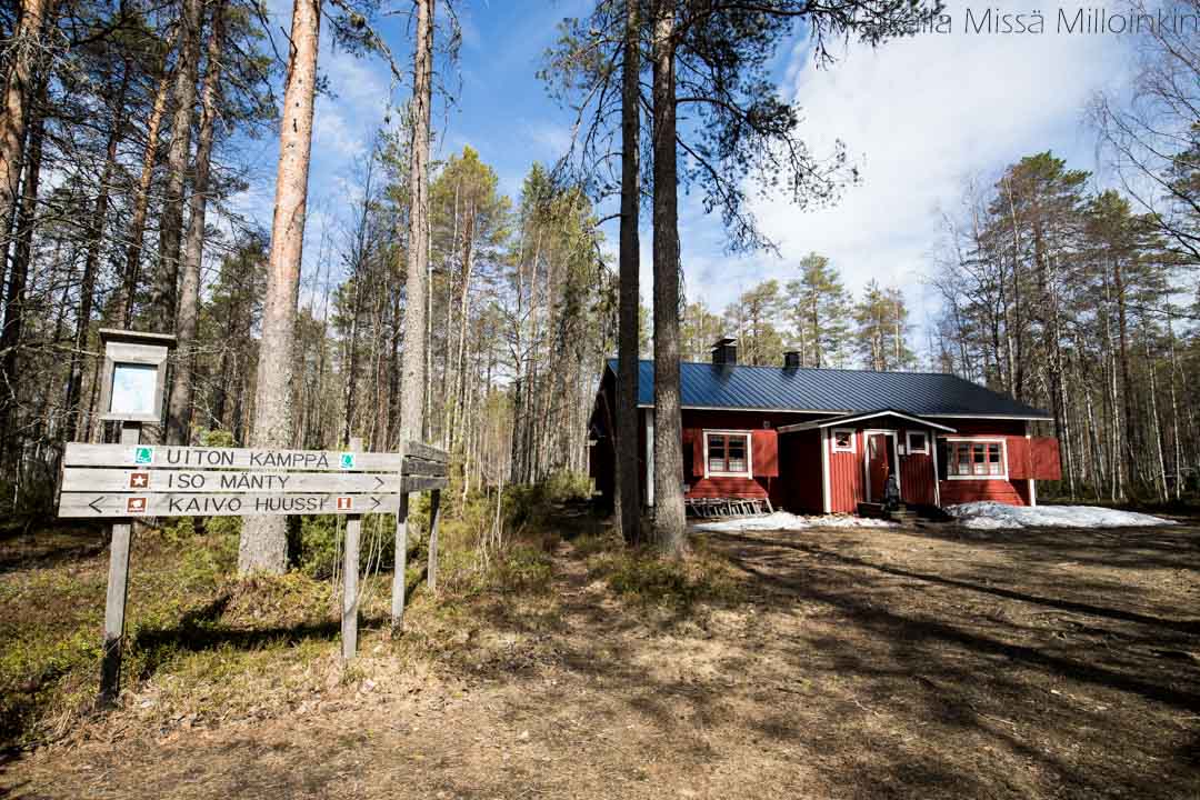 Uiton kämppä, Tiilikkajärven kansallispuisto