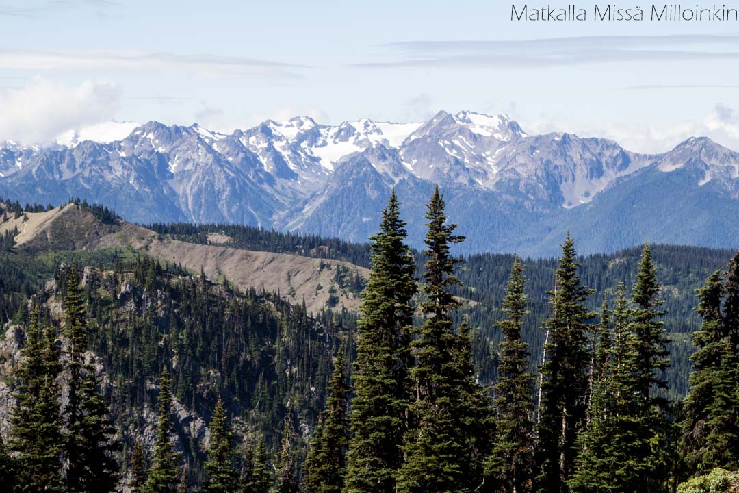 Olympicin kansallispuisto, vuoristo