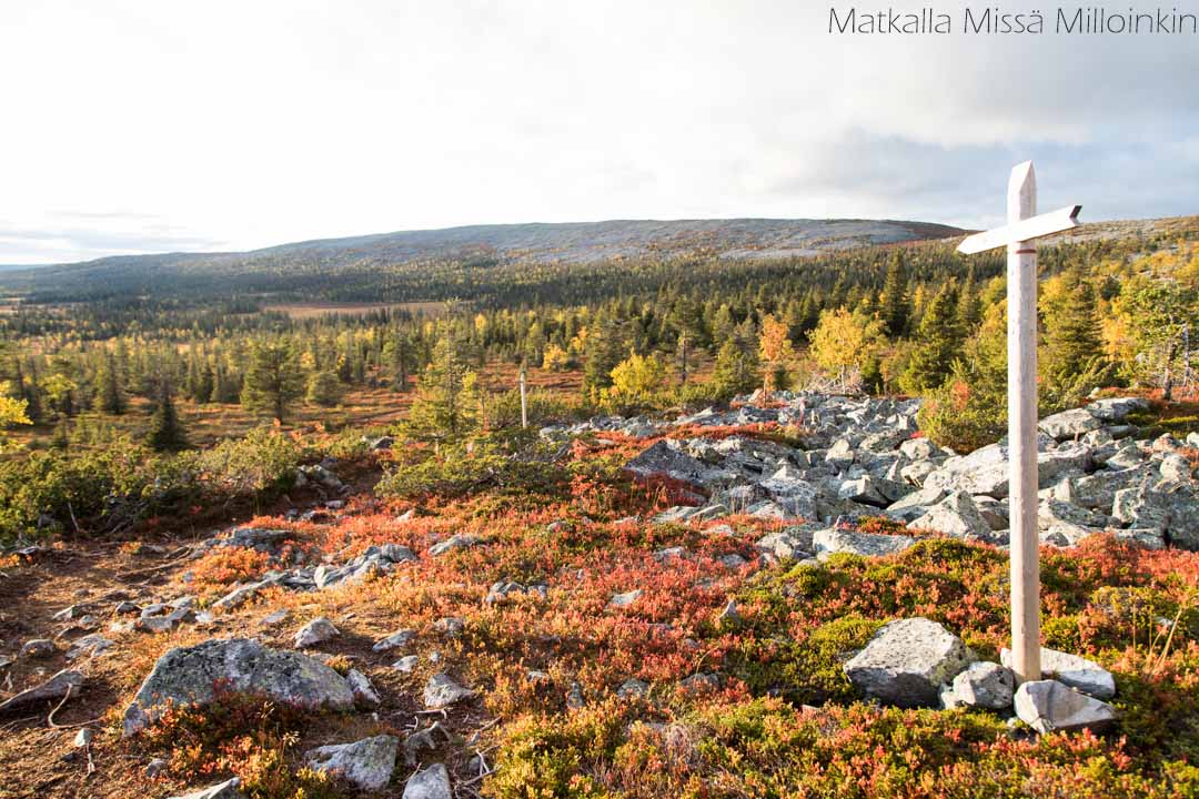 Moloslaen kierros, Pallas-Yllästunturin kansallispuisto-1 Moloslaen kierros ruska-aikaan syksyllä, Pallas-Yllästunturin kansallispuisto