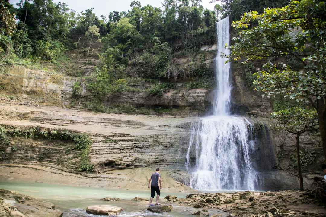 Can-Unmantad vesiputous, Bohol Filippiinit