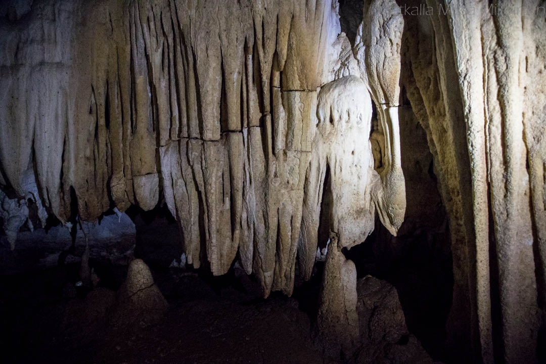 yksityiskohta Princess Manan-aw -luolasta, Bohol Filippiinit