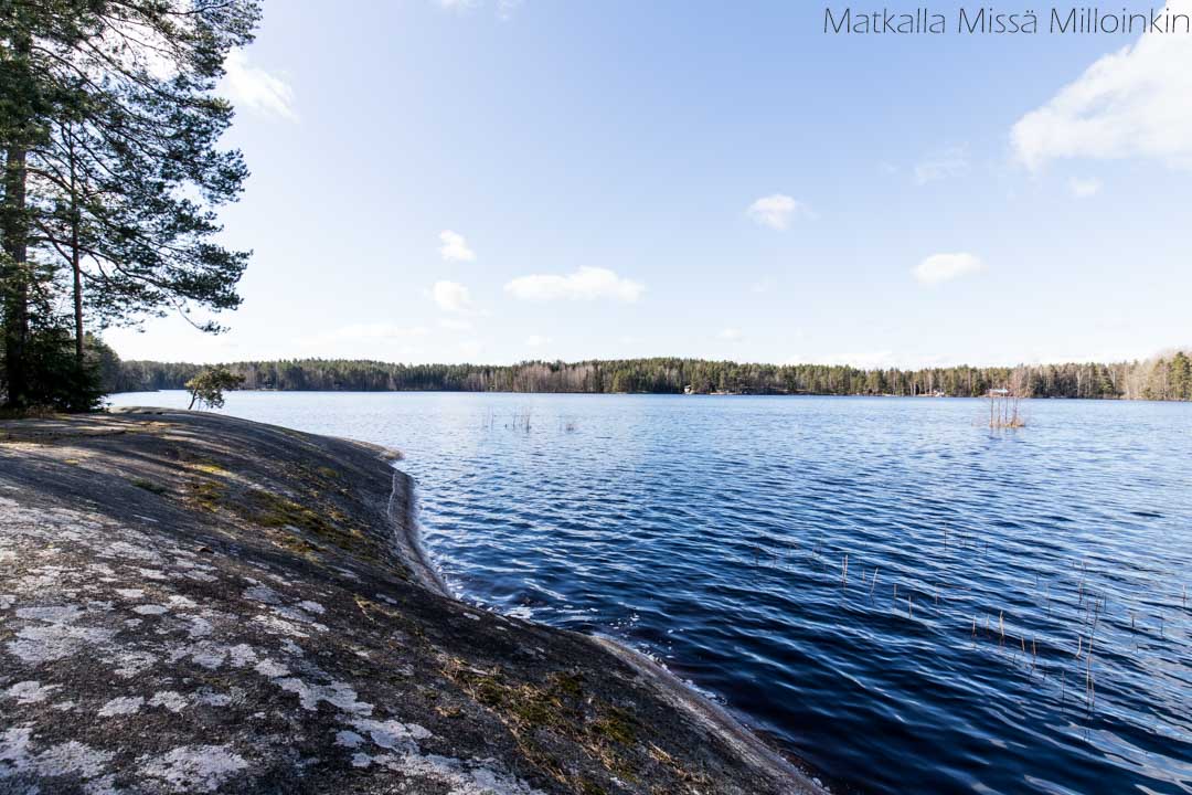 Onnelannummen reitti, Teijon kansallispuisto