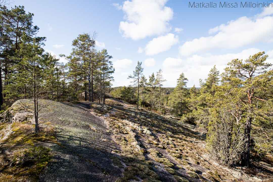 Onnelannummen reitti, Teijon kansallispuisto