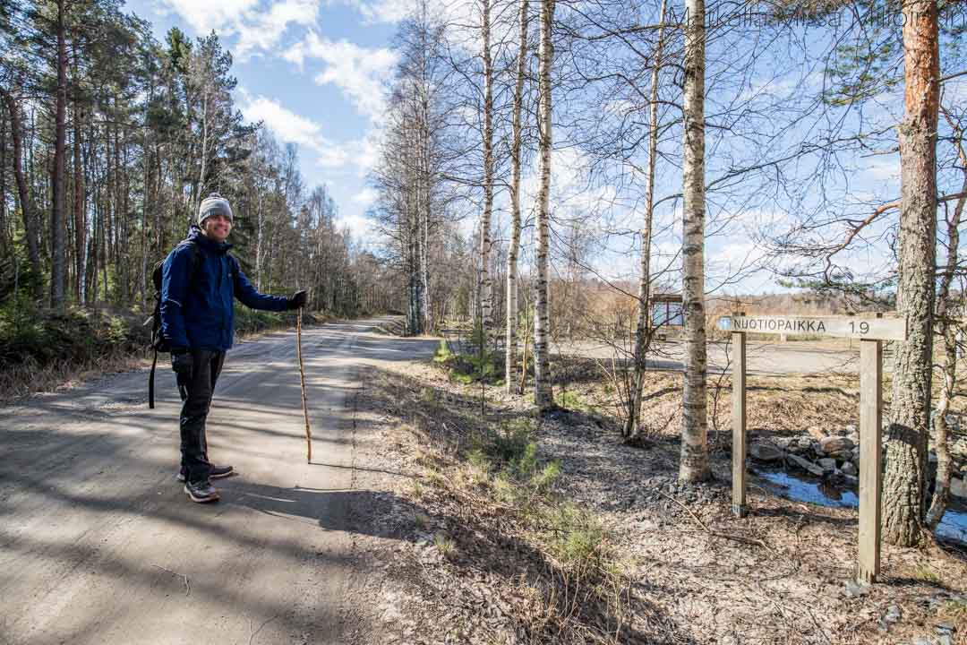 nuotiopaikalle-1 Puurijärvi-Isosuon kansallispuisto