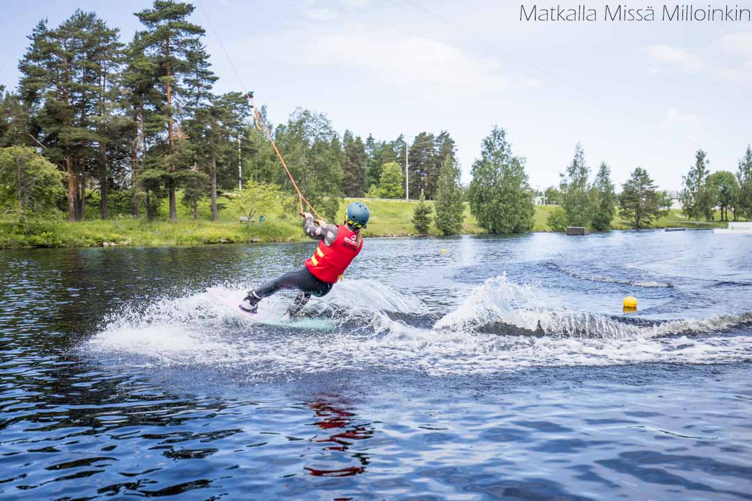 Vuoksen Kalastuspuisto, wakeboard