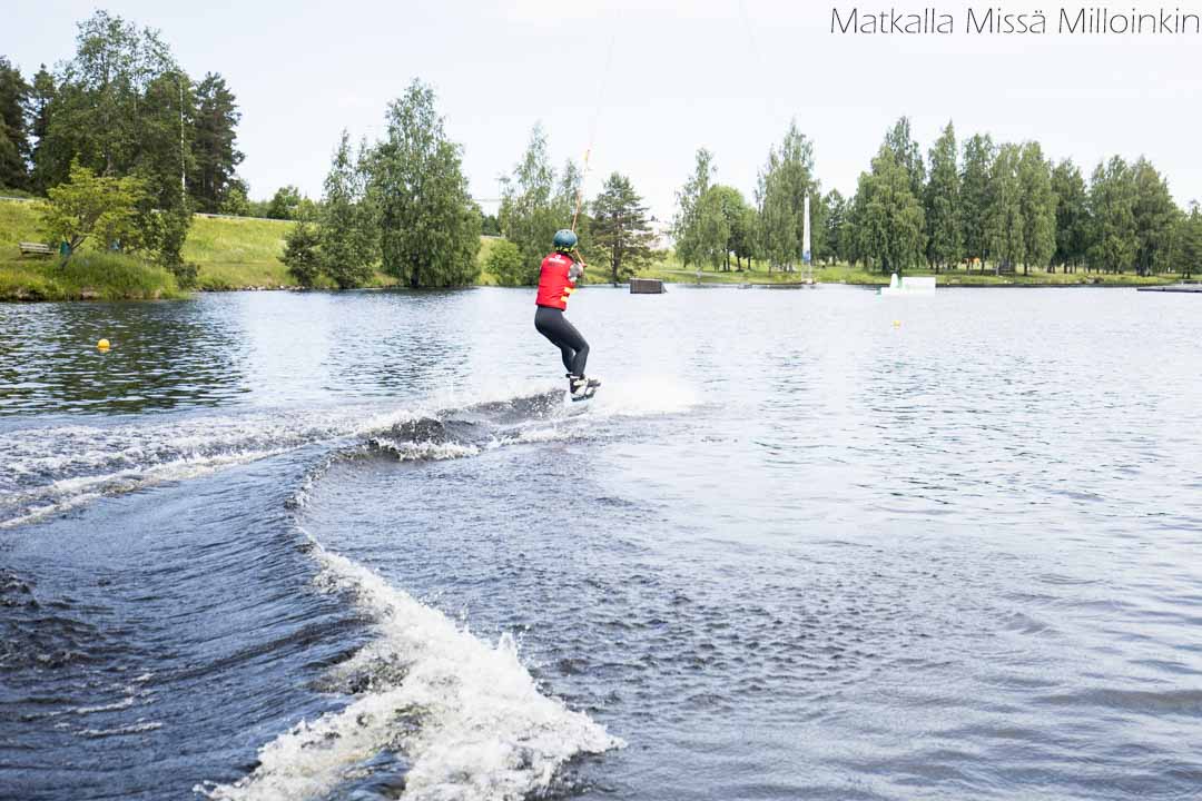 Vuoksen Kalastuspuisto, wakeboard