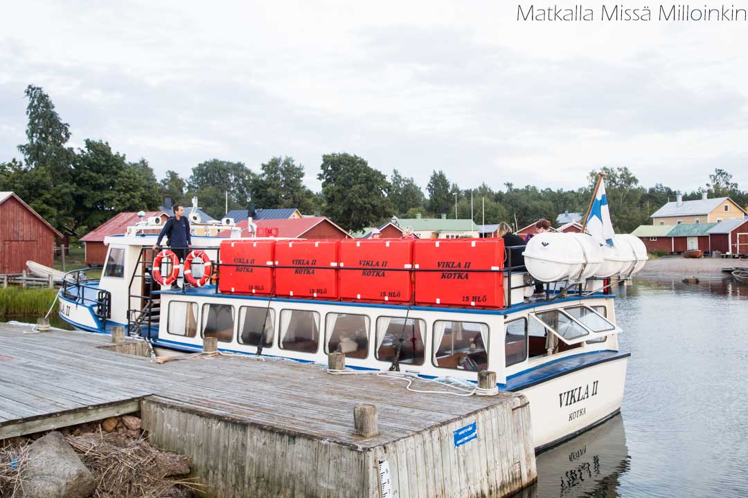 risteily Tammioon, MeriSet