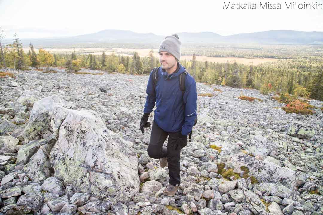 Totovaaran tunturireitti, Pallas-Yllästunturin kansallispuisto-7 Totovaaran tunturireitti, Pallas-Yllästunturin kansallispuisto syksyllä