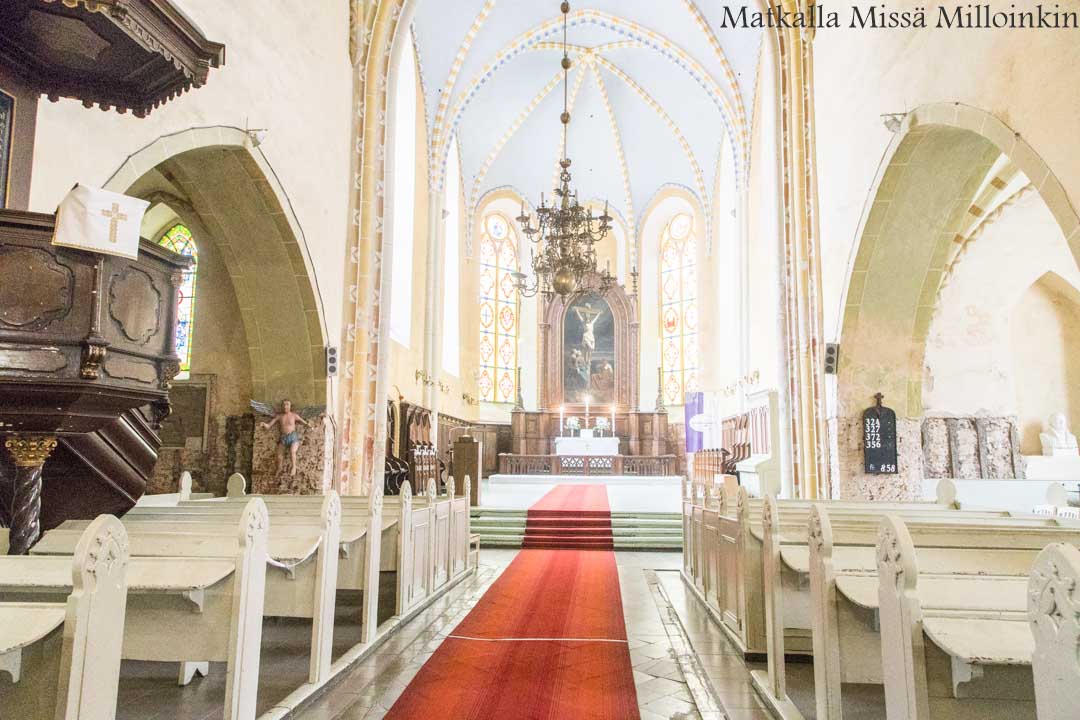 Pyhän Johanneksen kirkko, Cēsis Latvia