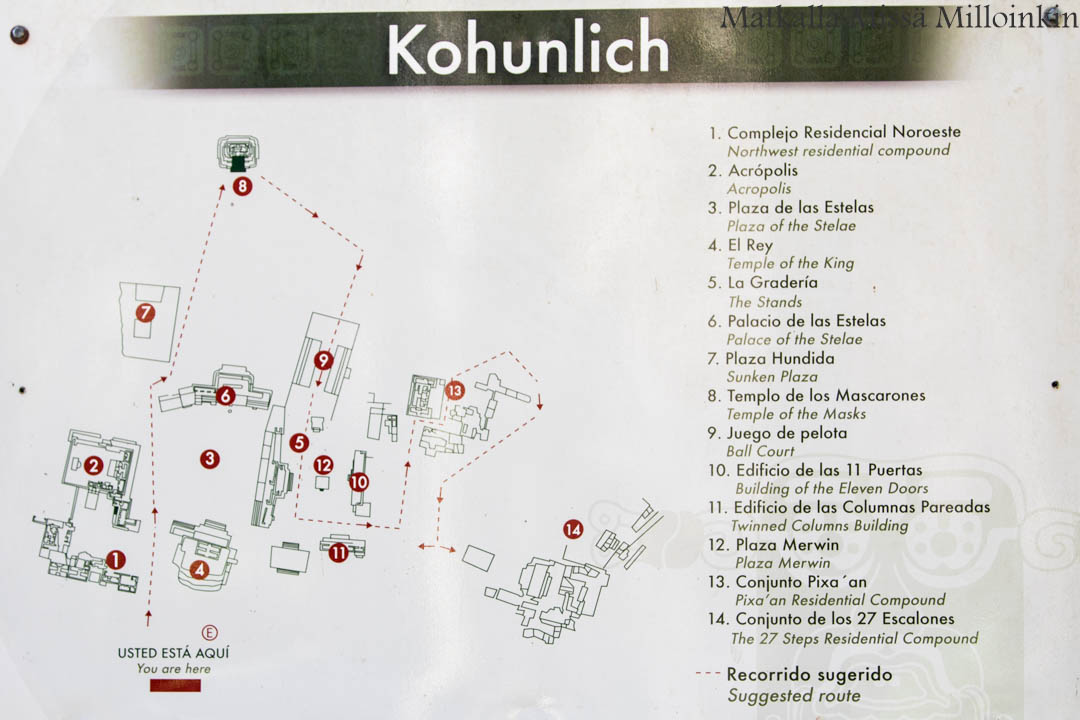 Kohunlich, Meksiko