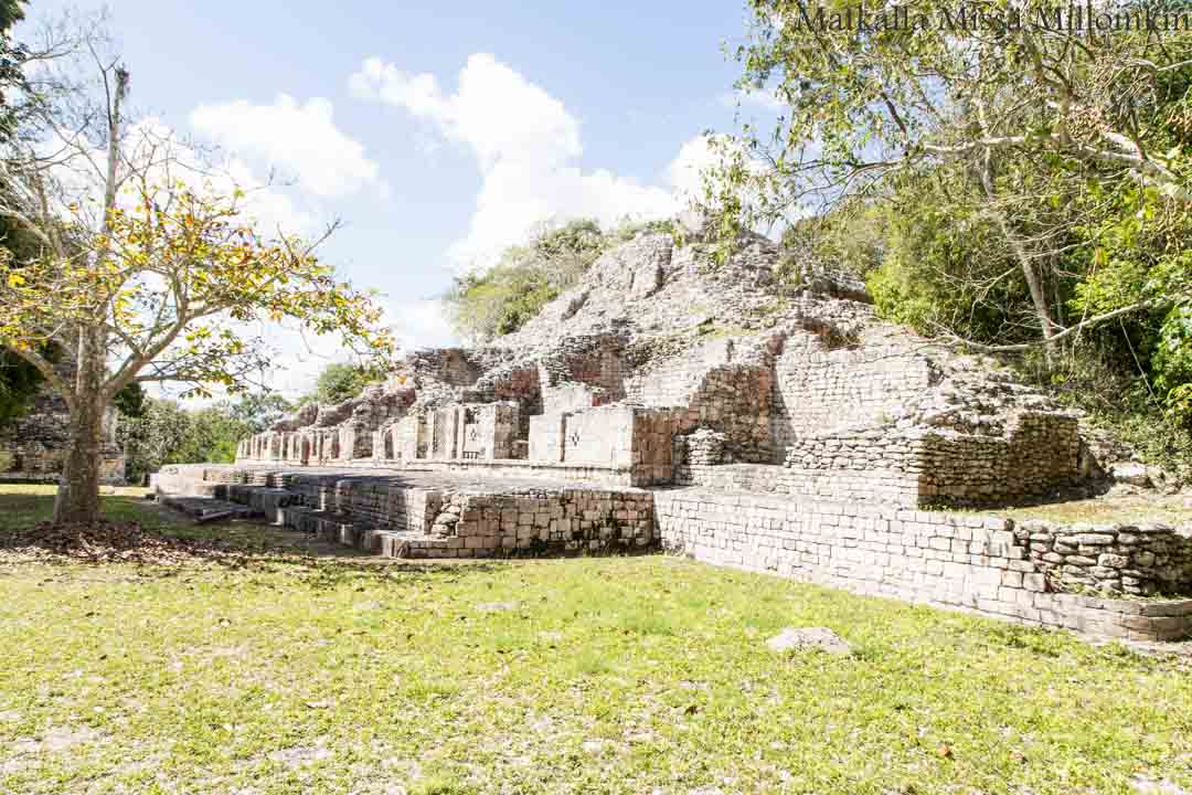 Becan, maya-kaupunki, stukture II, Meksiko