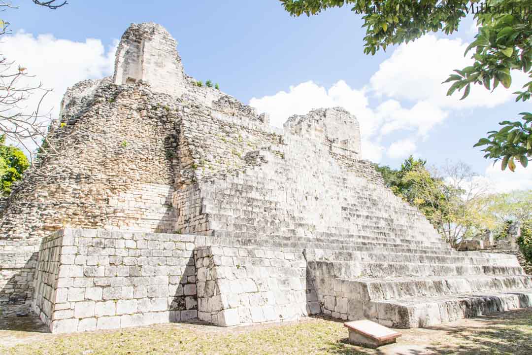 Becan, maya-raunio, Meksiko