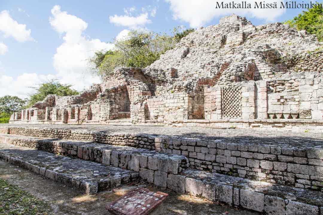 Becan, maya-kaupunki, stukture IV, Meksiko