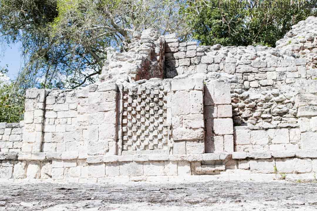 Becan, maya-kaupunki, stukture IV, Meksiko