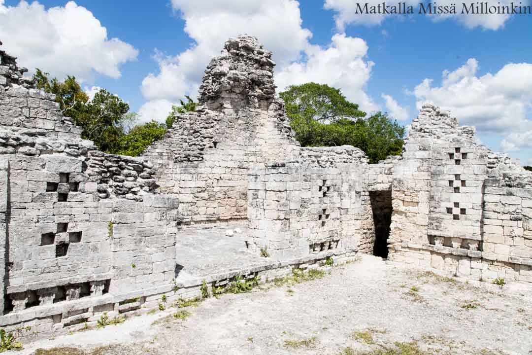 Becan, maya-kaupunki, stukture IV, Meksiko