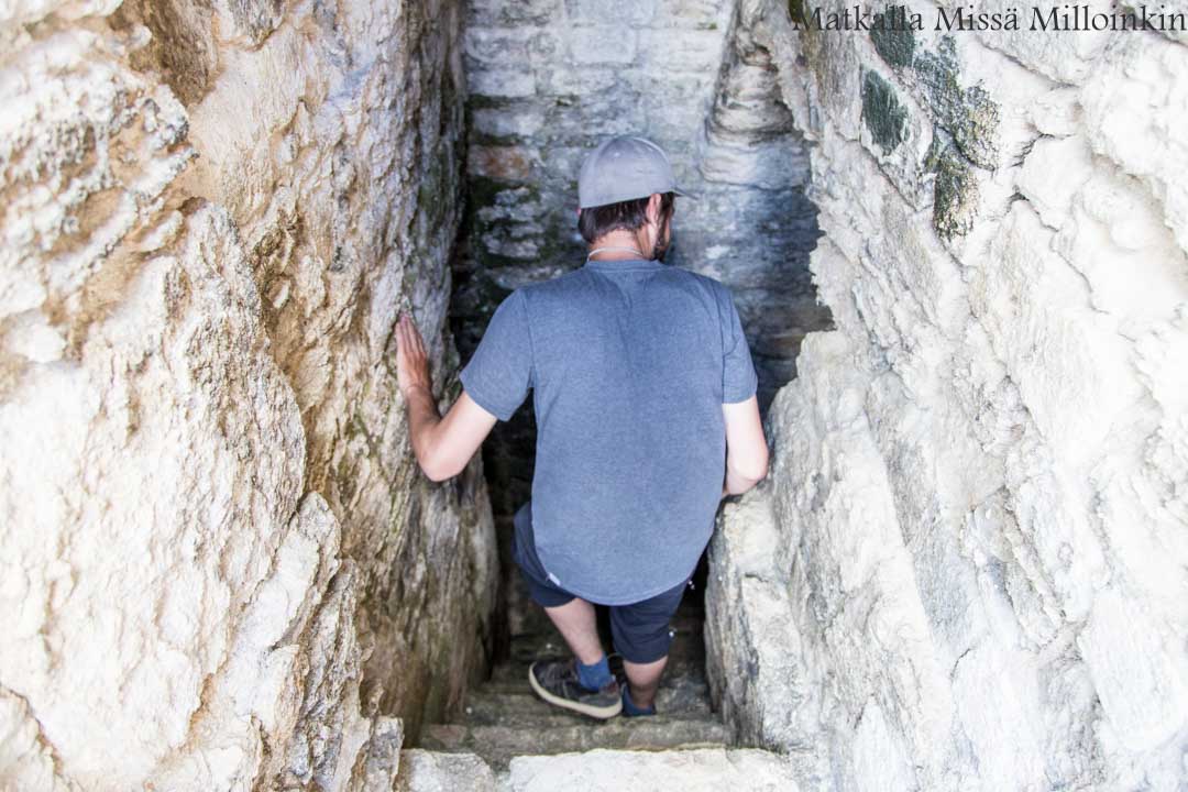 Becan, maya-kaupunki, stukture IV, Meksiko