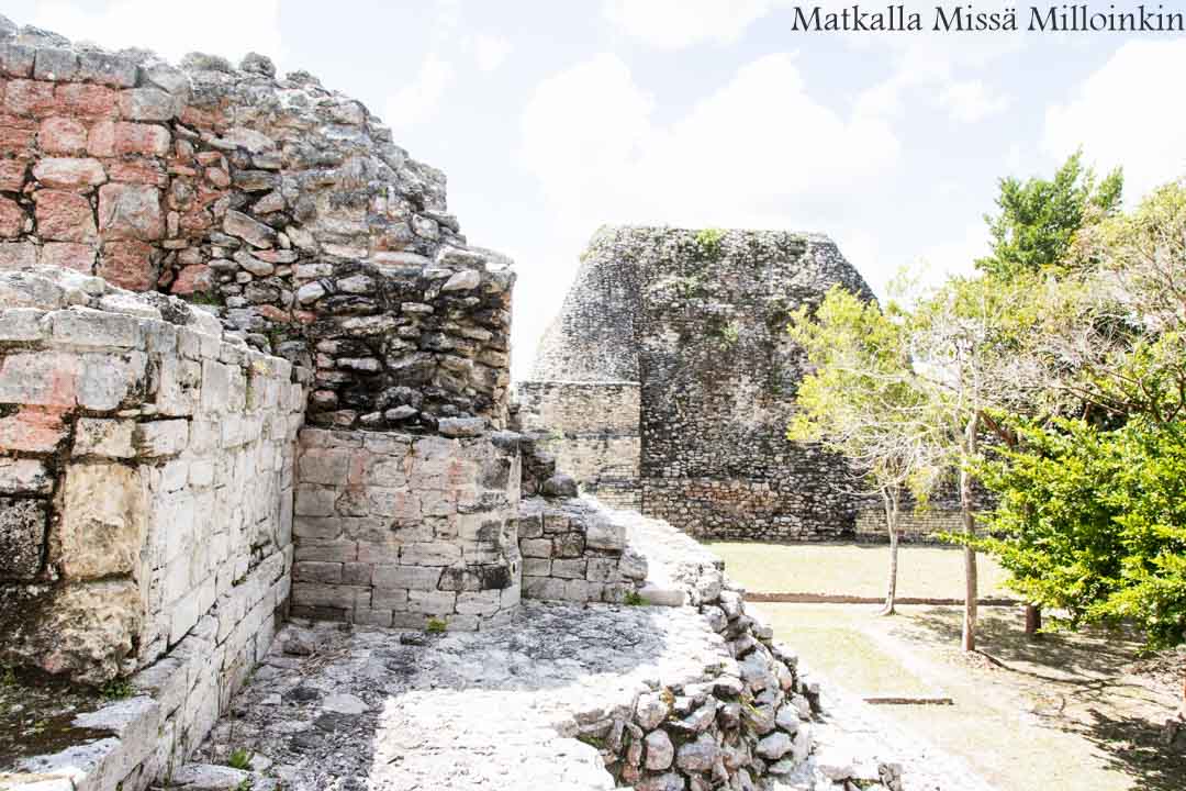 Becan, maya-raunio, Meksiko