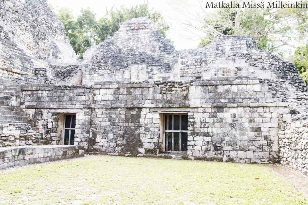 Becan, maya-kaupunki, stukture X, Meksiko