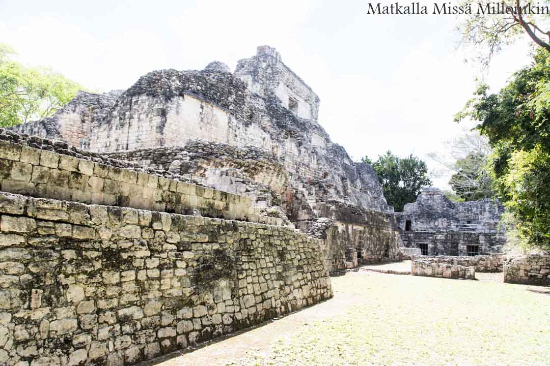 Becan, maya-kaupunki, stukture X, Meksiko