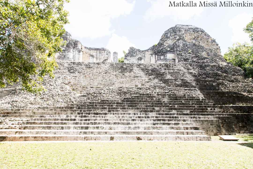 Becan, maya-kaupunki, stukture VIII, Meksiko