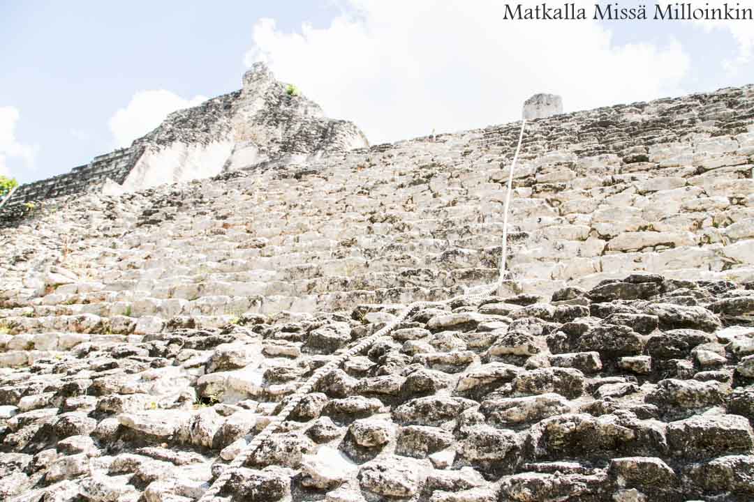 Becan, maya-kaupunki, stukture VIII, Meksiko