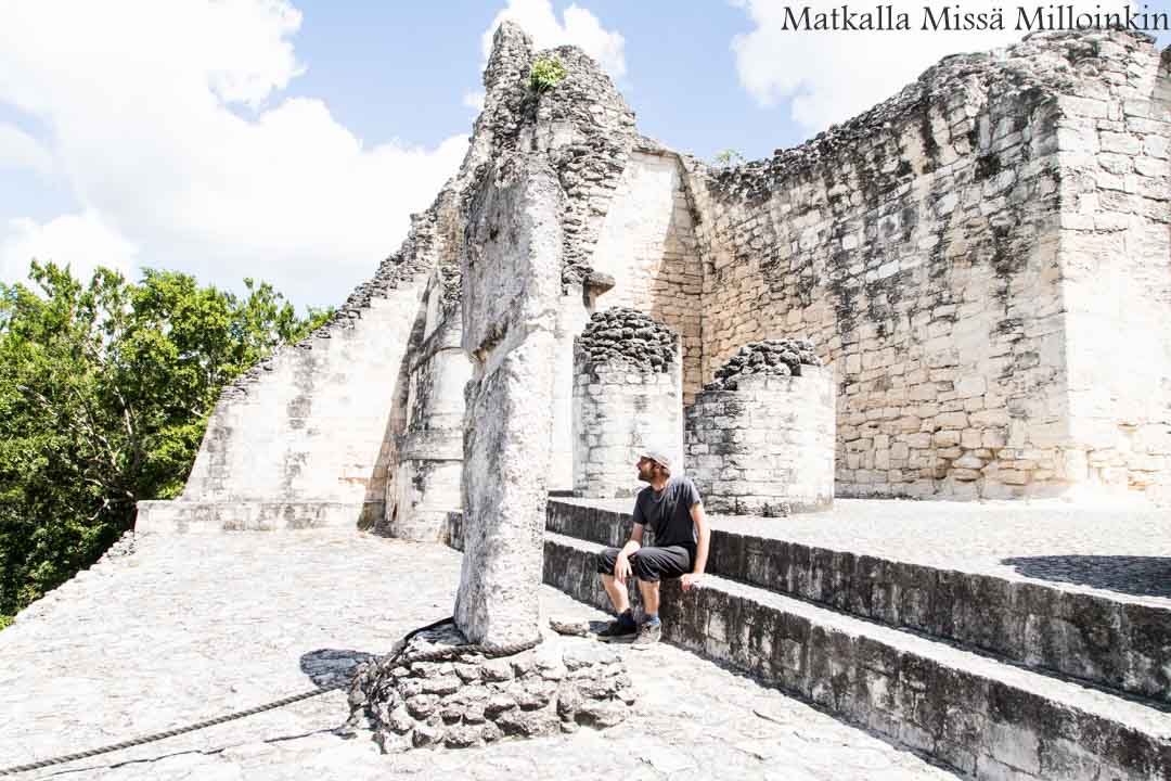 Becan, maya-kaupunki, stukture VIII, Meksiko