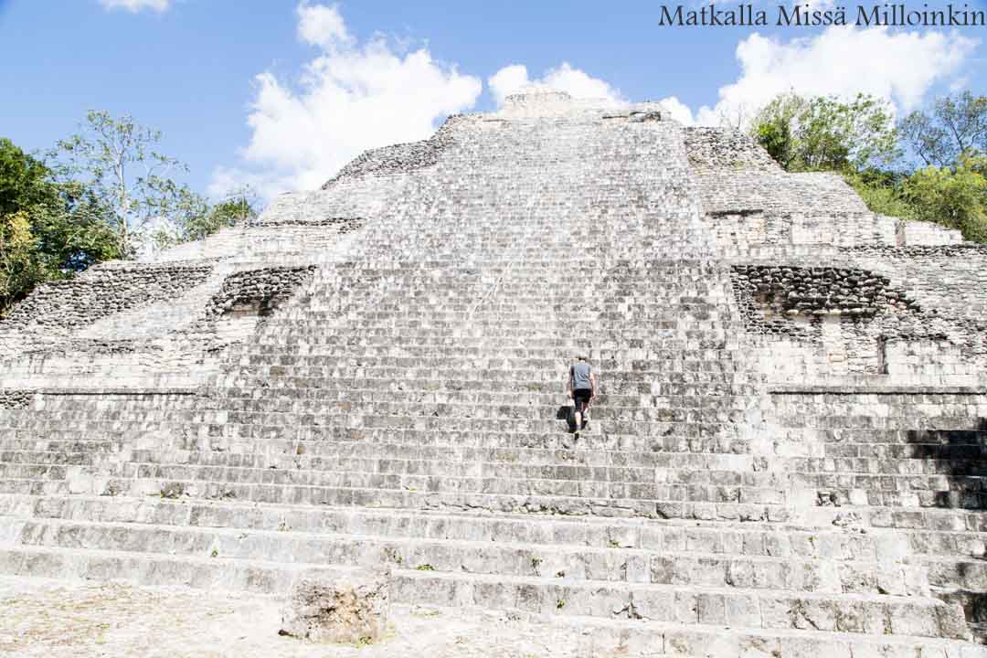 Becan, maya-kaupunki, stukture IX, Meksiko